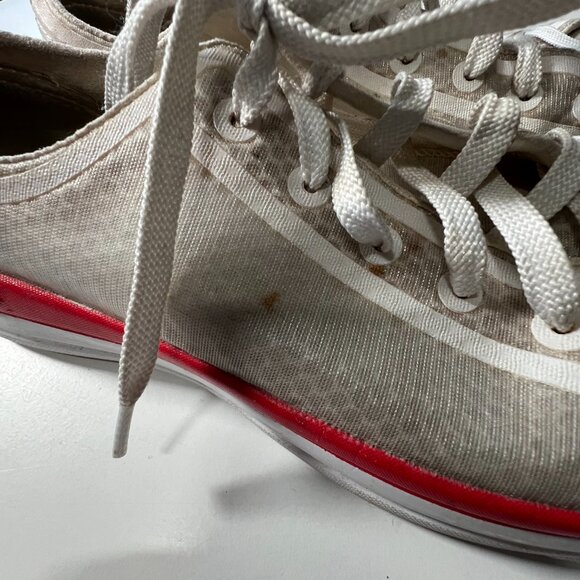 Rare Converse Chuck Taylor All Star Remix Women's 11 White Red - Picture 10 of 11